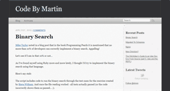 Desktop Screenshot of martin.elwin.com